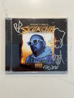Sean Paul - Scorcha SIGNED/AUTOGRAPHED CD #3